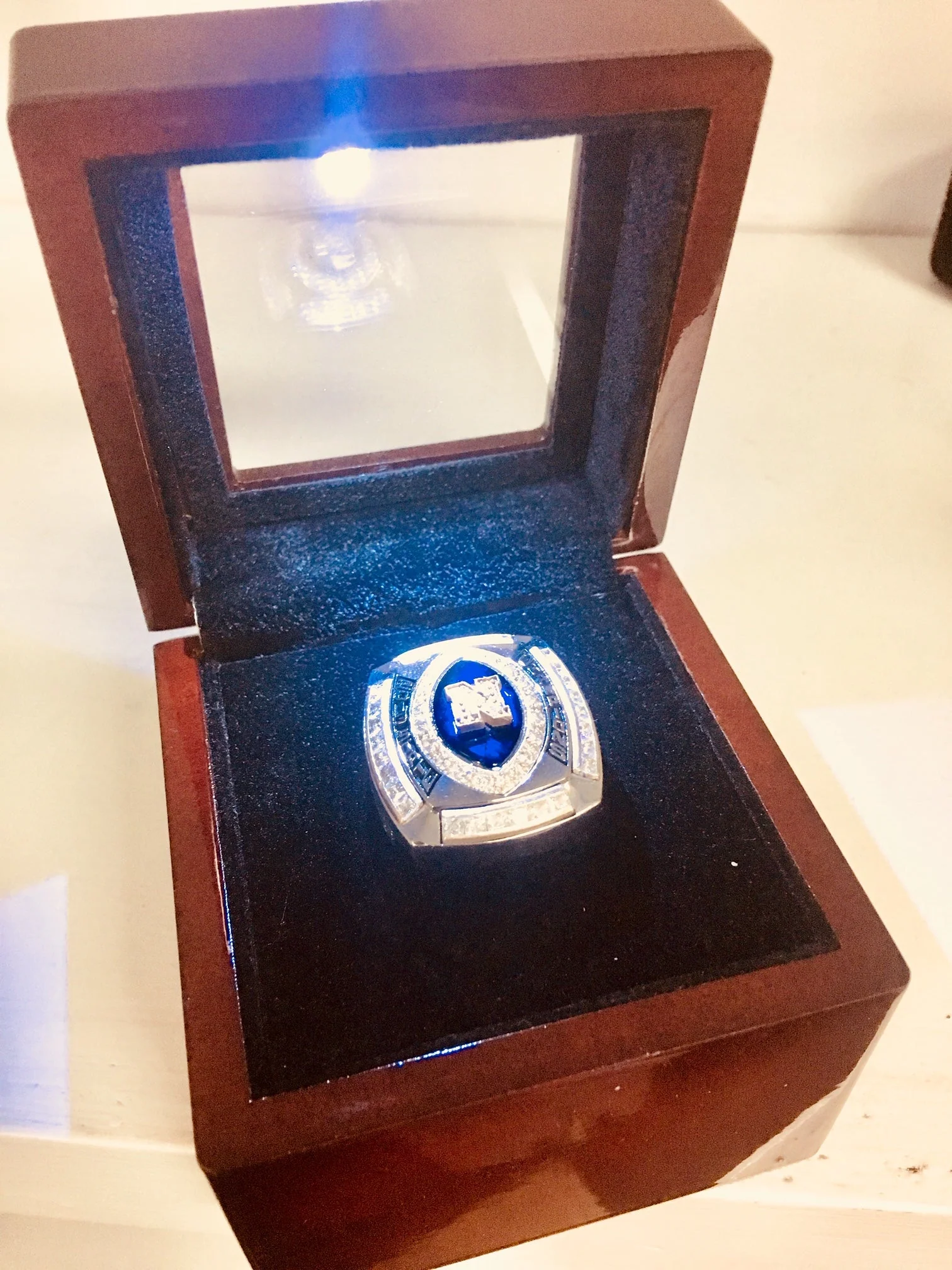 Holly Hill Academy Baseball Ring - Image 2